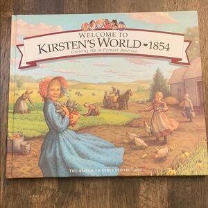 American Girl Kirsten's World Book Set - Brown and Red